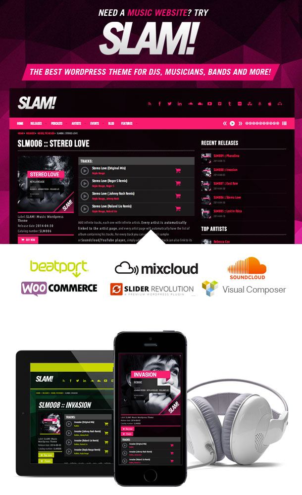 Music Wordpress Theme